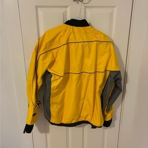 NRS Men's Yellow and Gray Performance water Sports Jacket